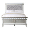 ACME Varian Gray Velvet Silver & Mirrored Twin Bed Model BD01412T