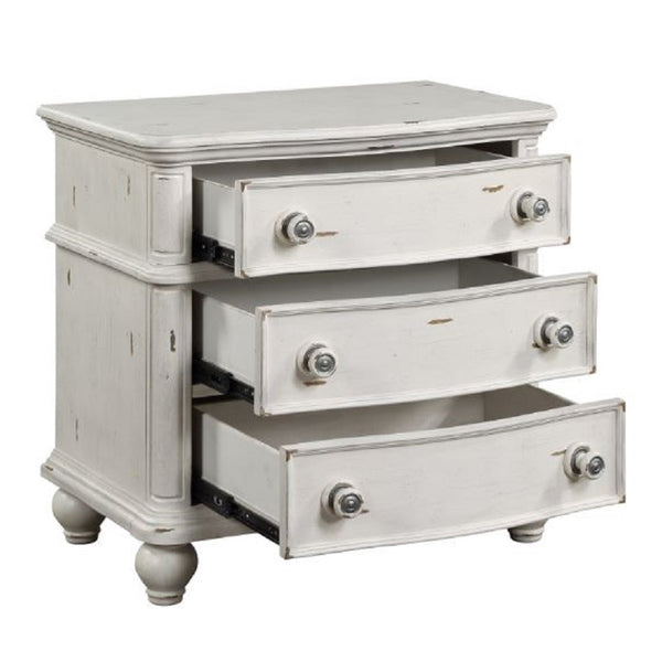 ACME Jaqueline Antique White Nightstand Model BD01434