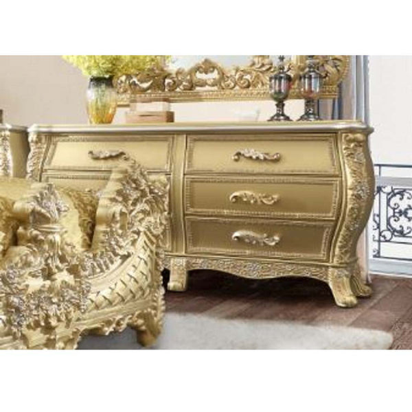 ACME Cabriole Gold Dresser Model BD01466