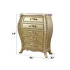 ACME Cabriole Gold Chest Model BD01467
