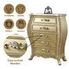 ACME Cabriole Gold Chest Model BD01467