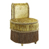 ACME Bernadette Gold Velvet Vanity Stool Model BD01478