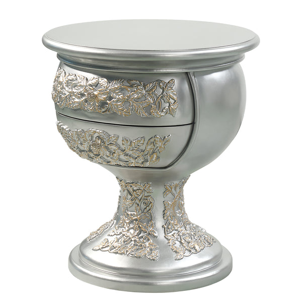 ACME Sandoval Champagne Nightstand Model BD01488