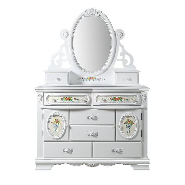 ACME Flora White Dresser with Door Model BD01641