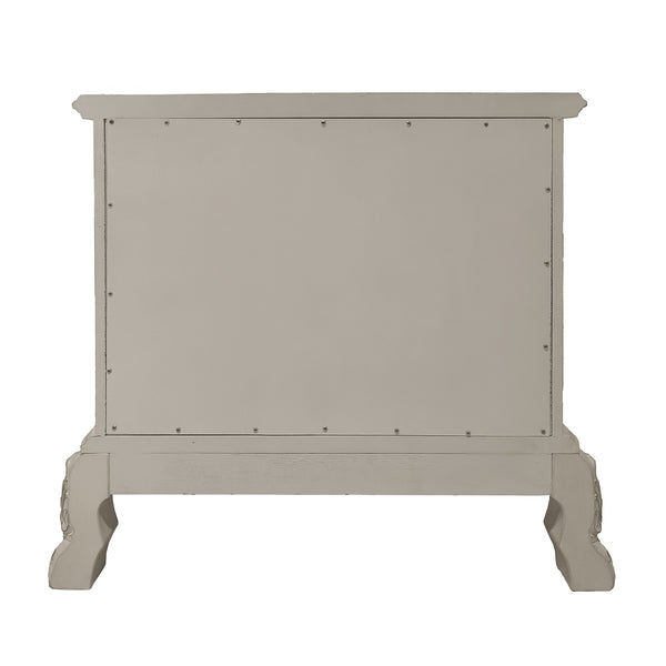ACME Dresden Bone White Nightstand Model BD01675
