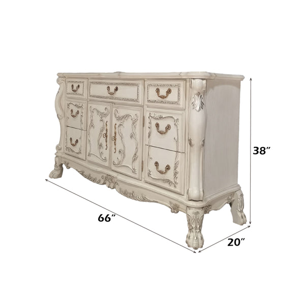 ACME Dresden Bone White Dresser Model BD01685