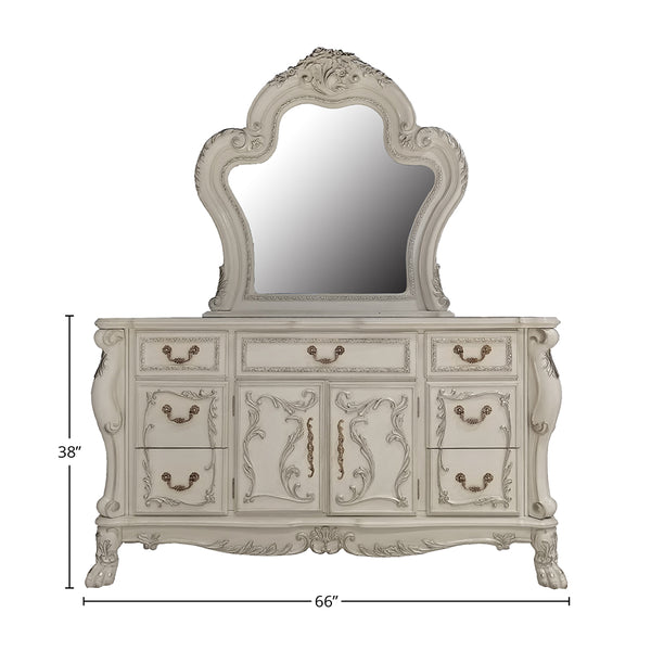 ACME Dresden Bone White Dresser Model BD01685