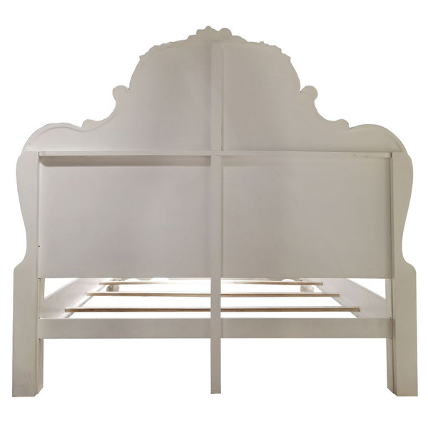 ACME Dresden Bone White California King Bed Model BD01706CK