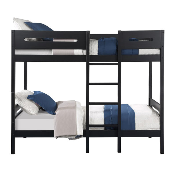 ACME Ekko Black Bunk Bed (Twin | Twin)Model BD01910