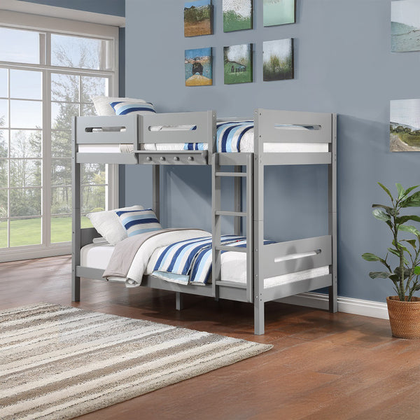 ACME Edah Gray Bunk Bed (Twin | Twin)Model BD01913