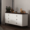 ACME Carena White & Walnut Dresser with Jewelry Tray Model BD02030