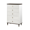 ACME Carena White & Walnut Chest Model BD02031