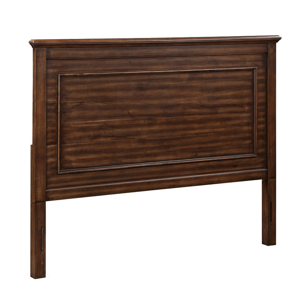 ACME Franklin Brushed Walnut 4Pcs Pack Full Bed Set Model BD02154F