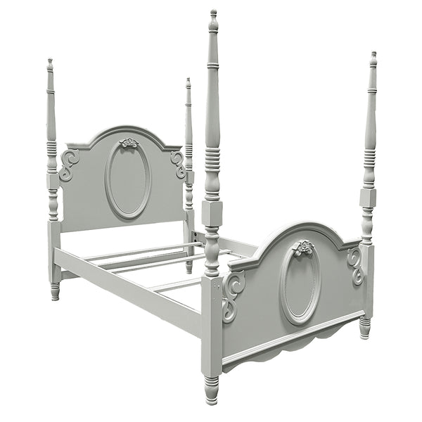 ACME Flora Gray Twin Bed (Poster) Model BD02204T