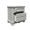 ACME Flora Gray Nightstand Model BD02205