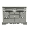 ACME Flora Gray Dresser with Door Model BD02207