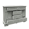 ACME Flora Gray Dresser with Door Model BD02207