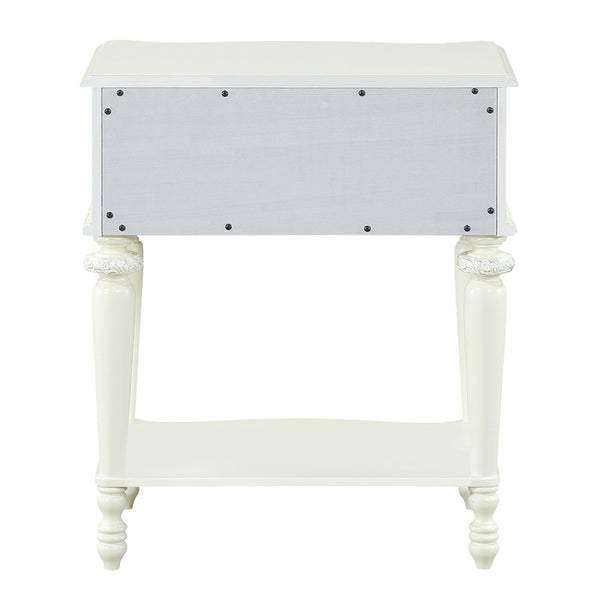 ACME Dorothy Ivory Nightstand with 1 Drawer Model BD02267