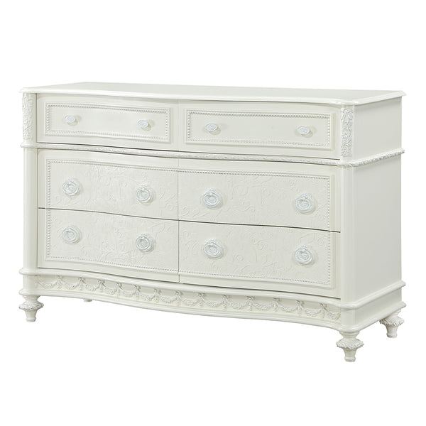 ACME Dorothy Ivory Dresser Model BD02269