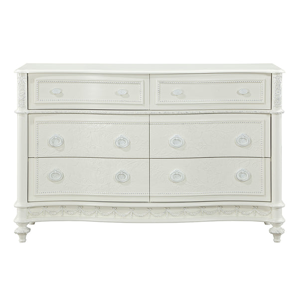 ACME Dorothy Ivory Dresser Model BD02269