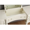ACME Dorothy Ivory Vanity Desk with Mirror Model BD02271