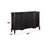 ACME Chelmsford Black Antique Dresser Model BD02299