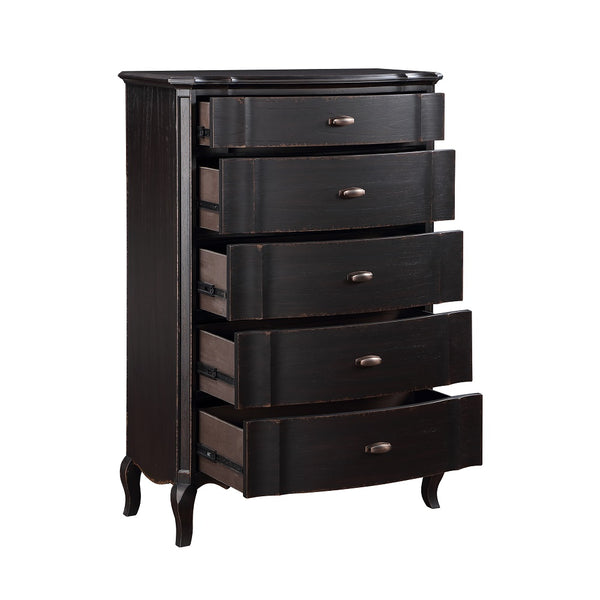 ACME Chelmsford Black Antique Chest Model BD02300