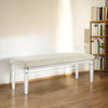 ACME Tarian Pearl White Bench Model BD02322