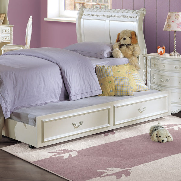 ACME Pearl Pearl White Trundle TwinModel BD02428