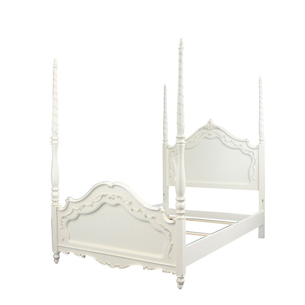 ACME Pearl Pearl White Twin Bed (Poster) Model BD02430T