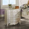 ACME Pearl Pearl White Nightstand Model BD02433