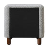 ACME Cleo Gray Boucle Nightstand Model BD02473