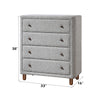 ACME Cleo Gray Boucle Chest Model BD02474