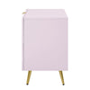 ACME Gaines Pink High Gloss Nightstand Model BD02663