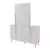 ACME Gaines Pink High Gloss Dresser Model BD02665