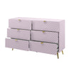 ACME Gaines Pink High Gloss Dresser Model BD02665