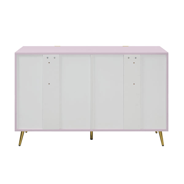 ACME Gaines Pink High Gloss Dresser Model BD02665