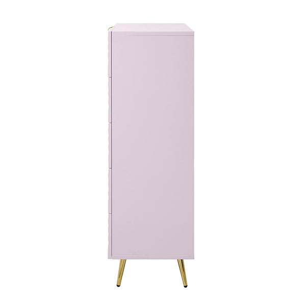 ACME Gaines Pink High Gloss Chest Model BD02666