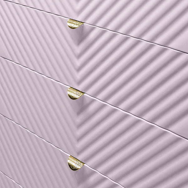 ACME Gaines Pink High Gloss Chest Model BD02666