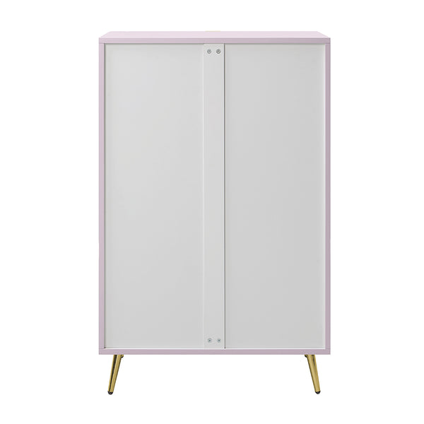 ACME Gaines Pink High Gloss Chest Model BD02666