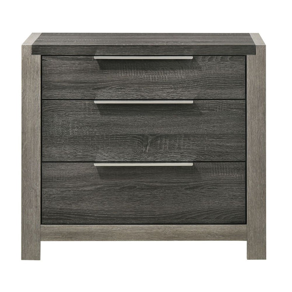 ACME Jehoram Gray Nightstand Model BD02723