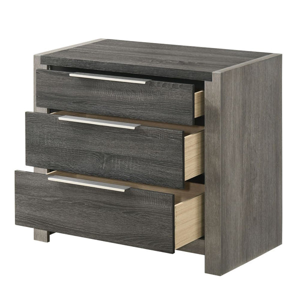 ACME Jehoram Gray Nightstand Model BD02723