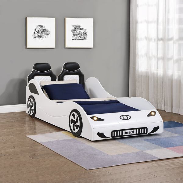 ACME Colen White Car Bed (Twin) Model BD02821T