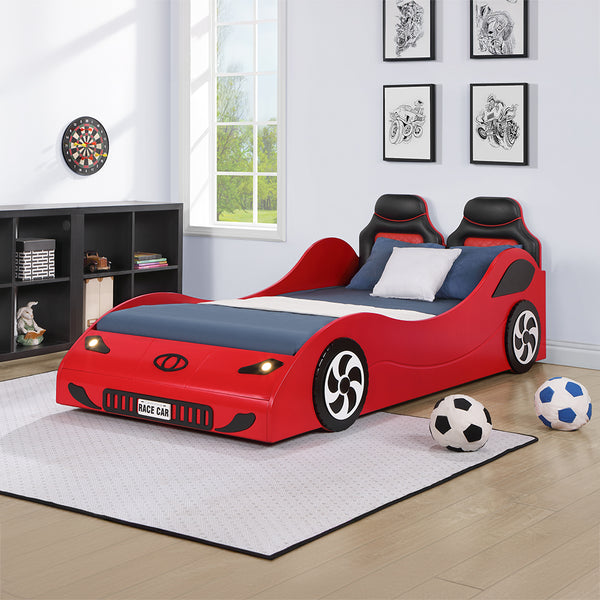 ACME Colen Red Car Bed (Twin) Model BD02831T