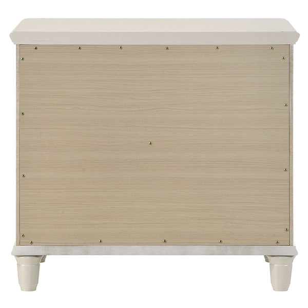 ACME Laveda Pearl White Nightstand Model BD03793