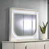 ACME Laveda Pearl White Mirror with LED Model BD03794
