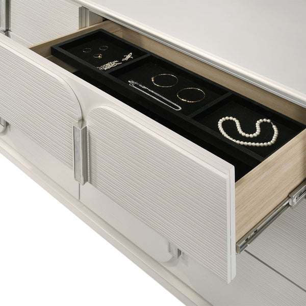 ACME Laveda Pearl White Dresser Model BD03795