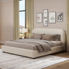 ACME Arden Beige Boucle Queen Bed Model BD03902Q