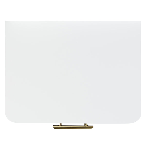 ACME Clayten Engineering Marble Top & Espresso Nightstand with Marble Top Model BD04093