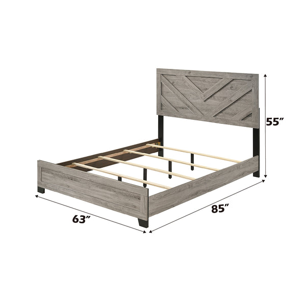 ACME Mari Light Gray Queen Bed Model BD04142Q